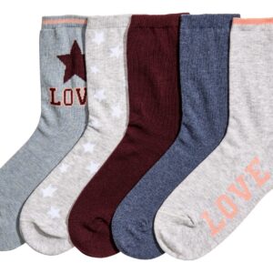 Pattern 5p Socks - Image 1