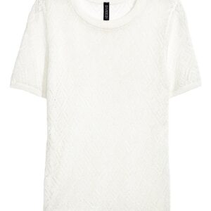 Lily pointelle tee - Image 1