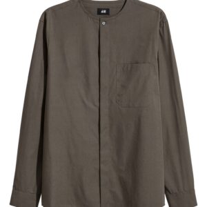 CONNOR COLLARLESS SHIRT - Image 1