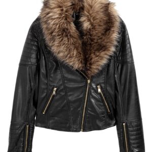 Blossom PU biker - Image 1