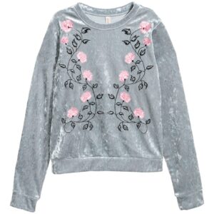 Charlie velvet sweater - Image 1