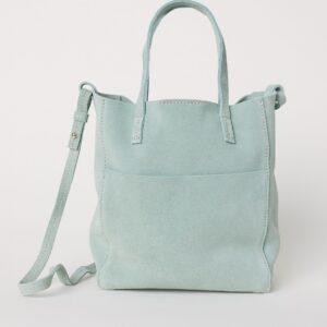 Slow mini suede shopper - Image 1