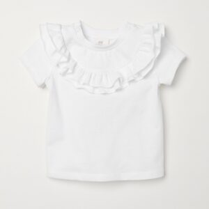 MALENE  frill t-shirt - Image 1