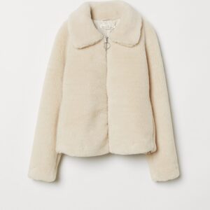 Natalia Cropped Pile Jacket - Image 1