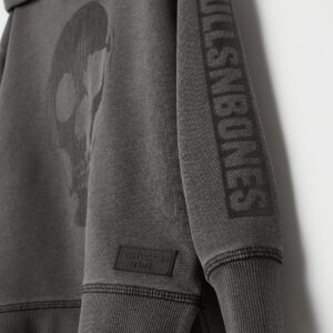 SKULL hood/ Mini gray - Image 1