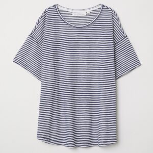 CLARA STRIPED TEE - Image 1