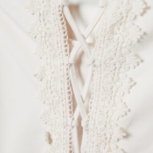 Mara lace-up tee - Image 1