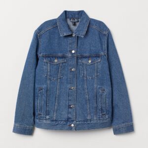 Salmon Denim Jacket - Image 1