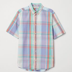 Pete ss poplin check - Image 1