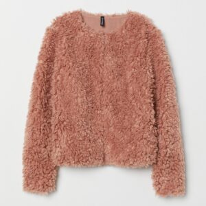 Bunny fur cardigan ISW46 - Image 1