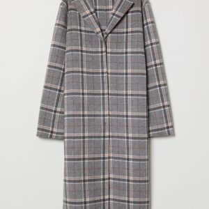 PE DANIELA CHECKED COAT - Image 1
