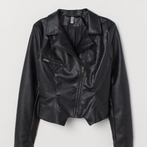 Curved PU Biker - Image 1