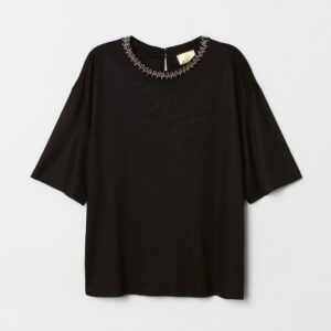 Santos embellished t-shirt - Image 1