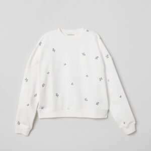 Frida embroidered sweatshirt - Image 1