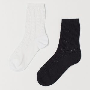 Pointelle Mix 2p socks - Image 1