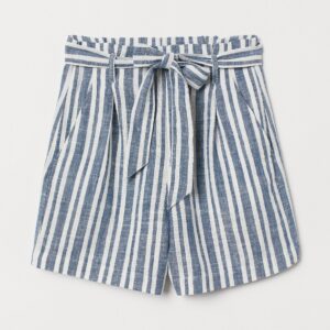 Davos paper-bag waist shorts - Image 1