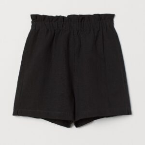 Roose high-waist linen shorts - Image 1