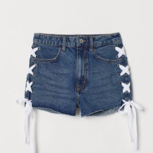 Perrie Fancy Denim Shorts - Image 1