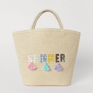 ELLE Straw bag - Image 1