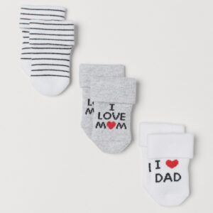 I LOVE DAD 3-p sock - Image 1