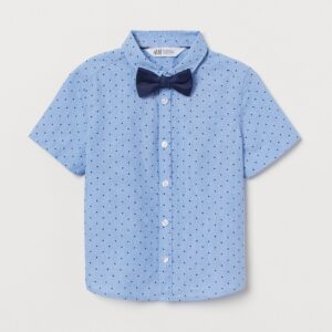Kent ss Shirt w bow - Image 1