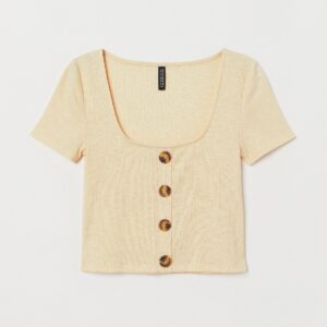 Didi Button Tee - Image 1