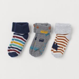 Terry socks 3p - Image 1