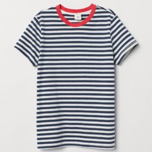 ESSENTIAL RAVEN TEE STRIPE - Image 1