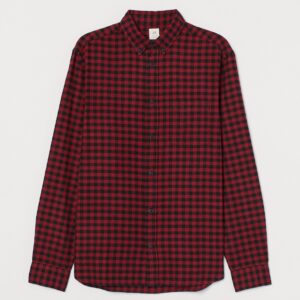 Pat ls bd flannel gingham - Image 1