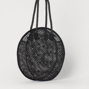 Kitty straw bag - Image 1