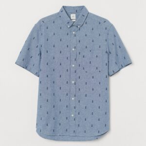 Pat ss oxford aop - Image 1