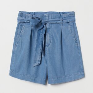 Davos tencel paper-bag shorts - Image 1