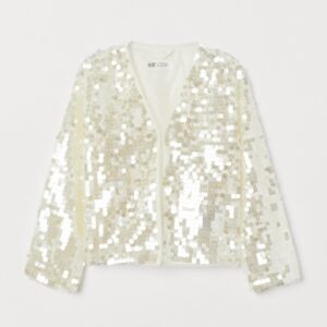 INGRID SEQUIN THROW-ON - Image 1