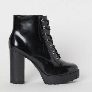 Heather lace up(1) - Image 1
