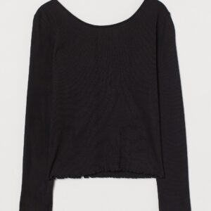 Rose rib l/s top - Image 1