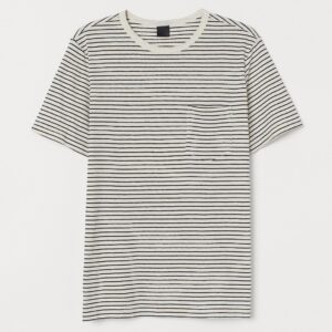 RC OLIVE LINEN TEE - Image 1