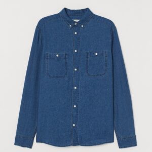 CORAL cotton linen pocket shir - Image 1