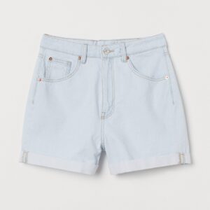 Inez HW Loose Denim Shorts - Image 1