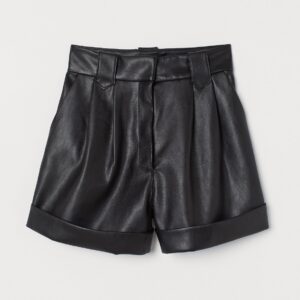 Jessie PU Shorts - Image 1