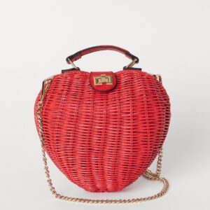 CNY Heart straw bag - Image 1