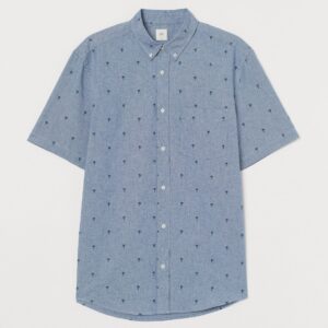 Pat ss bd oxford aop - Image 1