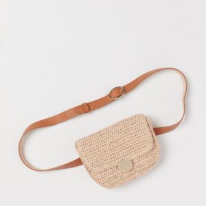Finja straw bumbag - Image 1