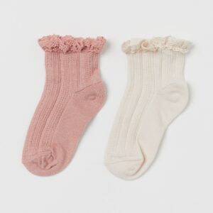 Crochet sock 2-p - Image 1