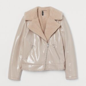 Louisiana Vinyl Biker Jacket - Image 1