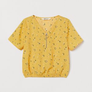 Holly zip blouse S.S - Image 1
