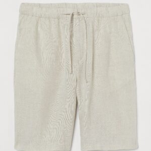 WAVE REL LINEN SHORTS - Image 1