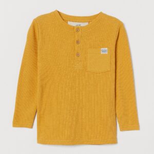 Newton waffle henley - Image 1