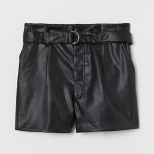 Petra PU Shorts - Image 1