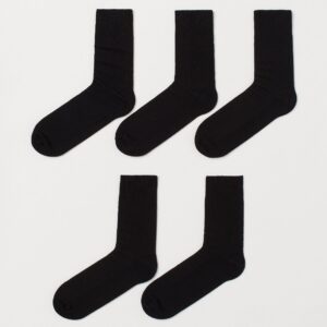 5p bamboo rib regular socks - Image 1