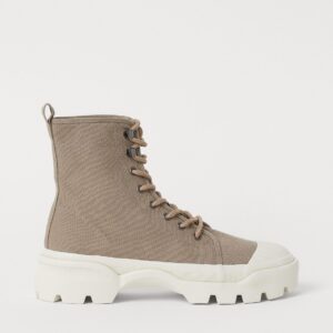 Nikita Canvas Sneaker Boot - Image 1